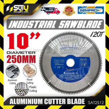 SEMPROX SAT2512 10" / 250MM x 120T TCT Aluminium Cutter Blade