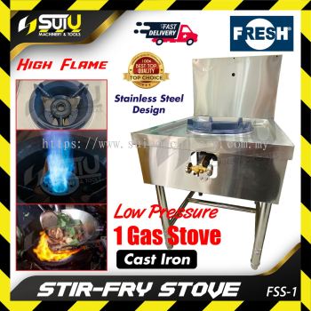 FRESH FSS-1 Single Burner Gas Stove / Stir-Fry Stove / Gas Stove Stand / Dapur Gas Masak