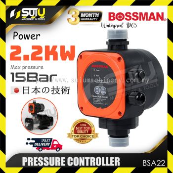 BOSSMAN BSA22 15Bar Pressure Controller 2.2kW