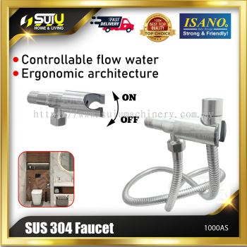 ISANO 1000AS SUS304 Stainless Steel Toilet / Bathroom Integrated Bidet Spray