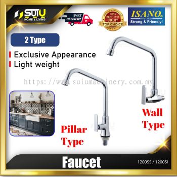 ISANO 1200SS / 1200SI Kitchen Sink Tap / Water Tap (Wall Type / Pillar Type)