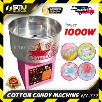 WY-772 / WY772 Electric Cotton Candy Machine / Mesin Gula Kapas 1000W