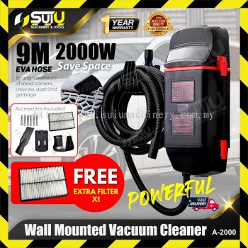 A-2000 / A2000 9M Wall Mounted Vacuum Cleaner / Vakum 2000W