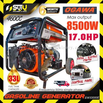 [PRE-ORDER] OGAWA GW10000E 460CC Professional Gasoline Generator / Penjana /  8500W