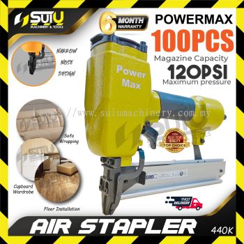 POWERMAX / POWER MAX 440K Air Stapler / Stapler Udara / 气钉枪 / 风枪气枪钉枪