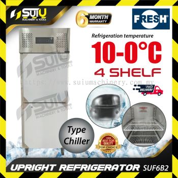 FRESH SUF6B2 2 Doors Chiller / Upright Refrigerator / Peti Sejuk 0.357kW