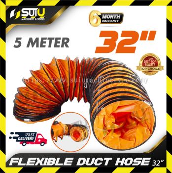 5M 32" Duct Hose / Dust Hose for Ventilation Fan