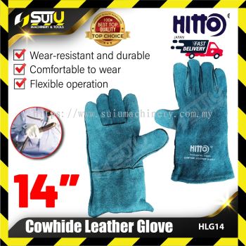 HITTO HLG14 14" Leather Glove / Sarung Tangan