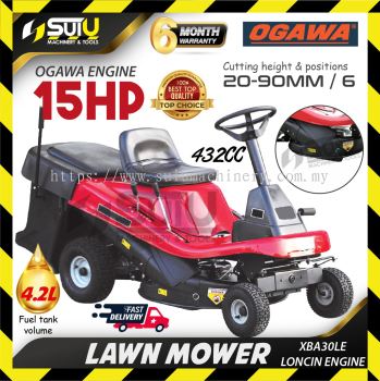 OGAWA XBA30LE 432CC 15HP Lawn Mower / Mesin Pemotong Rumput with LONCIN Engine