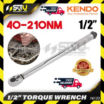 KENDO 16133 1/2" 40-210NM Torque Wrench