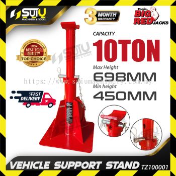 BIGRED BRHSS10T / TZ100001 10Ton / 10 Ton Vehicle Support Stand