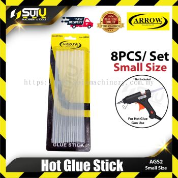 ARROW AGS2 8 pcs Hot Glue Stick (small)