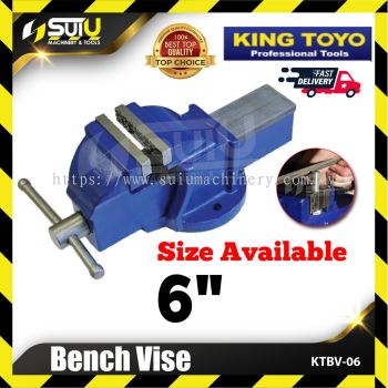 KING TOYO KTBV-06 / KTBV06 6" Bench Vise