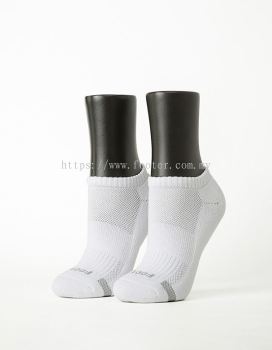 Plain Colour Monochrome Counter Air Cushion Socks T31M