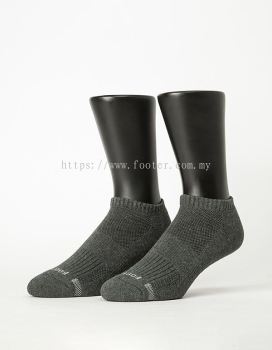 Plain Colour Monochrome Counter Air Cushion Socks T31L