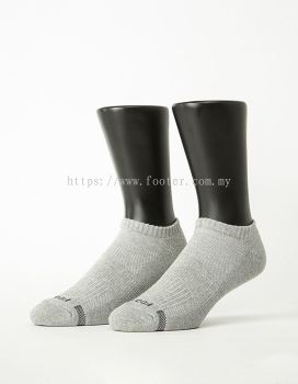 Plain Colour Monochrome Counter Air Cushion Socks T31L