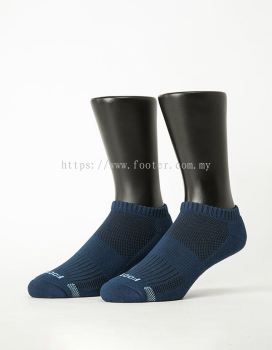 Plain Colour Monochrome Counter Air Cushion Socks T31L