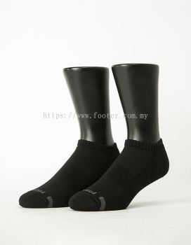 Plain Colour Monochrome Counter Air Cushion Socks T31L