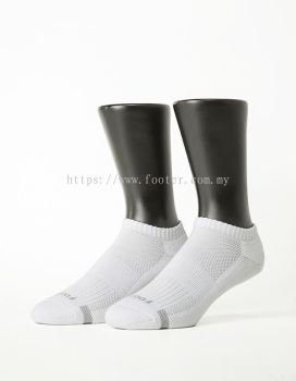 Plain Colour Monochrome Counter Air Cushion Socks T31L