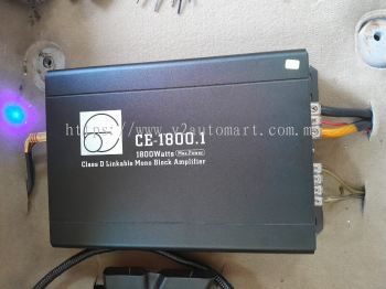 Class D Linkable Mono Block Amplifier CE-1800.1