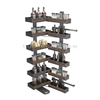 6-Tier Pull Out Basket #BLP-WR45SL-600-AT