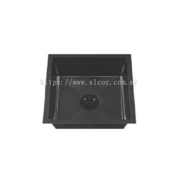 Single Bowl Sink #KS-SL-SN4545-BL