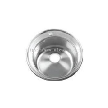 Single Round Bowl Sink #KS-SG-S510-SS