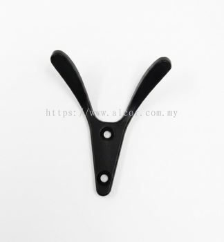 Zamac Double Hooks #CLH-D100-BLM