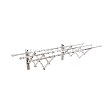 3 Bars Adjustable Clothes Hanger #CLH-SY531-3-SS