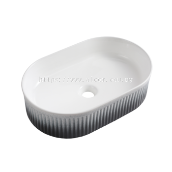 Ceramic Basin - White (Waste Not Included) #AQ143