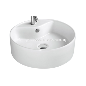 Ceramic Basin - White (Waste Not Included) #AQ146