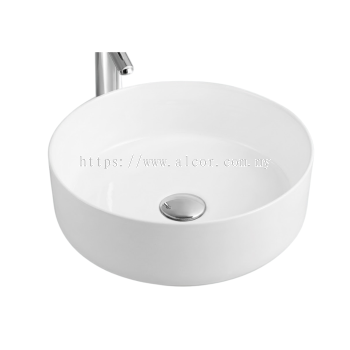 Ceramic Basin - White (Waste Not Included) #AQ148