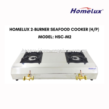 HOMELUX High Pressure Seafood Cooker 2 Burner HSC-M2