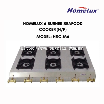 HOMELUX High Pressure Seafood Cooker 6 Burner HSC-M6