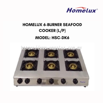 HOMELUX Low Pressure Seafood Cooker 6 Burner HSC-DK6