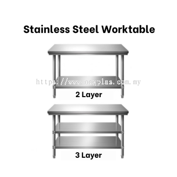 Stainless Steel Work Table Kitchen Cabinet