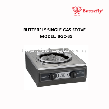 BUTTERFLY Single Gas Stove BGC-35