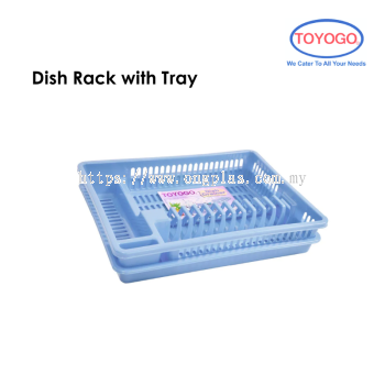 TOYOGO Dish Rack with Tray 4808