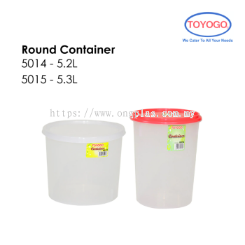 TOYOGO Round Container 4014 4015