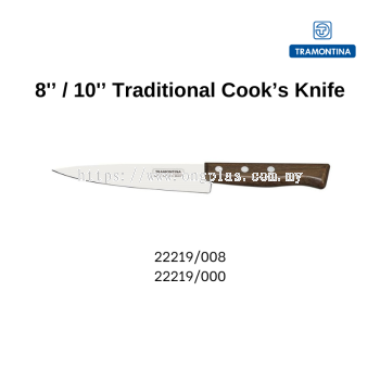 TRAMONTINA 8'' / 10'' Traditional Cook's Knife 22219/008 22219/000