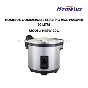 HOMELUX 20L Commercial Electric Rice Warmer HSRW-20C