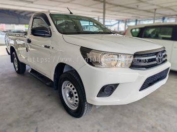 Toyota Hilux Single Cab 2.4 4X4 (M) White - 2022