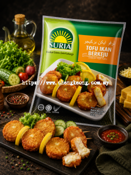 Suria Tofu Ikan Berkeju 500G