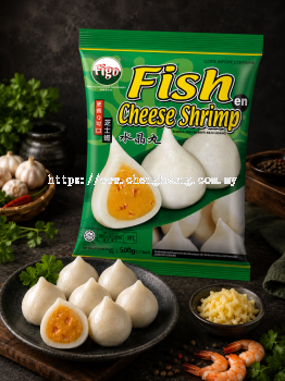 Figo Fish EN Cheese Shrimp 芝士虾水晶丸 500G