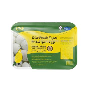 CSF Peeled Quail Egg 20Pcs