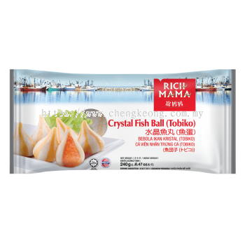 Mama Crystal Fish Ball (Tobiko) 240g