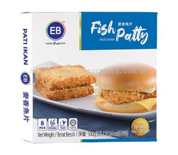 EB Fish Patty 麦香鱼片 500G