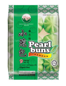 Figo Pearl Buns Pandan 香兰 小笼包 225G