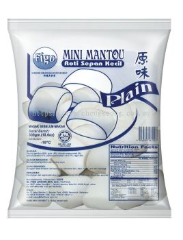 Figo Mini Mantou Plain 原味 馒头 300G