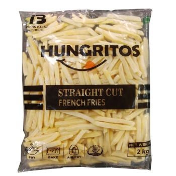 Hungritos Strainght Cut 10MM 粗直 薯条 2KG